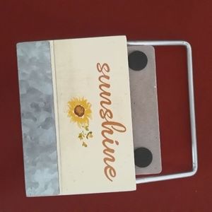 Set of 6 nwt coasters with caddy